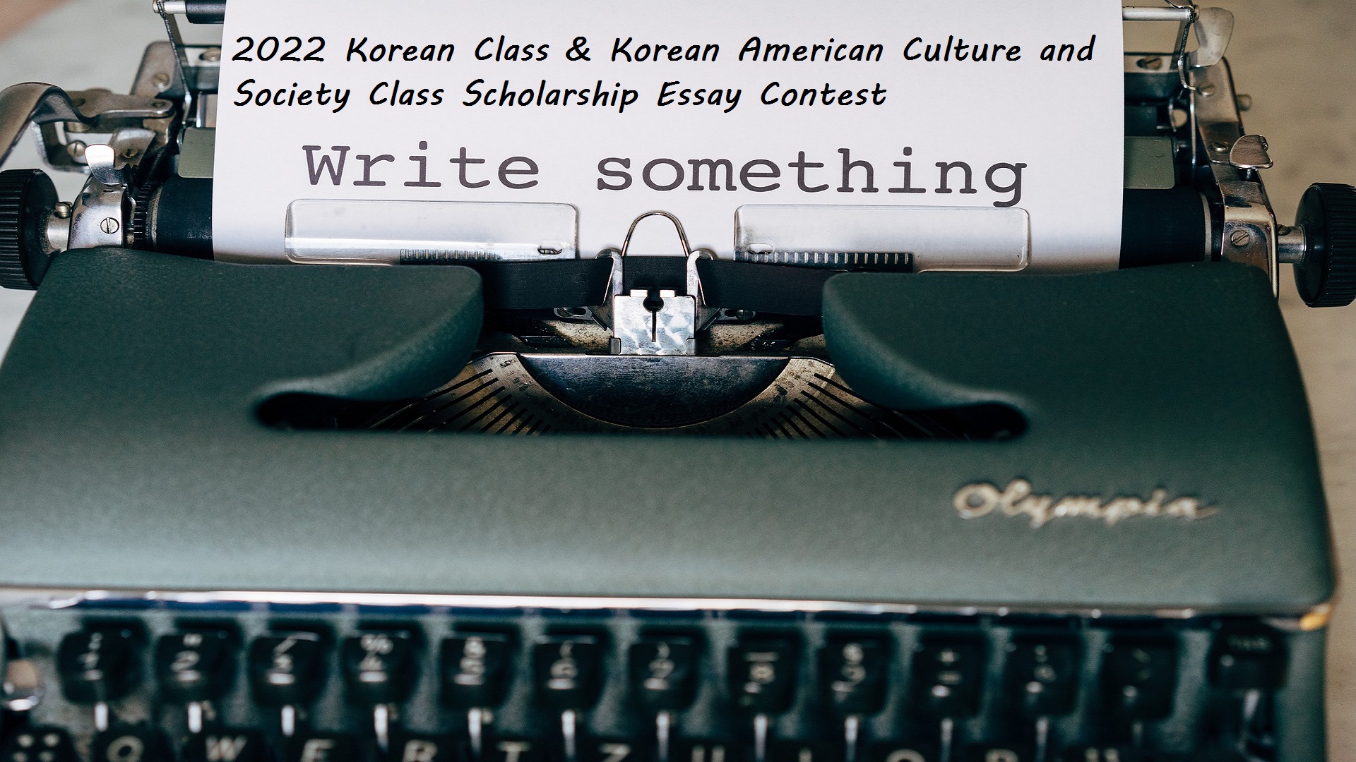 2022 Korean Class & Korean American Culture and Society Class Scholarship Awardees