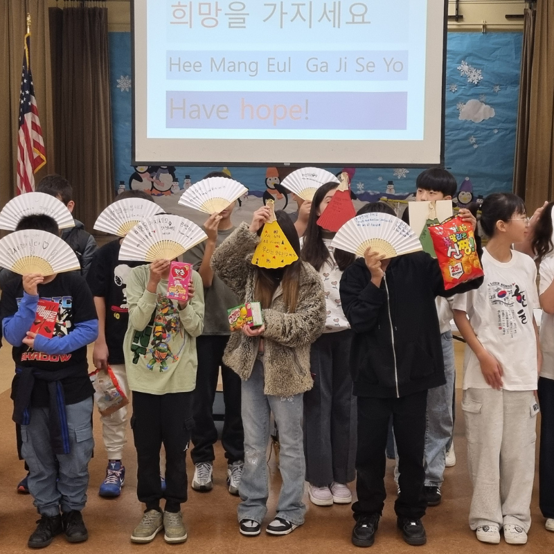 Korean Language Education–Based International Exchange Program(Charles H. Kim ES)