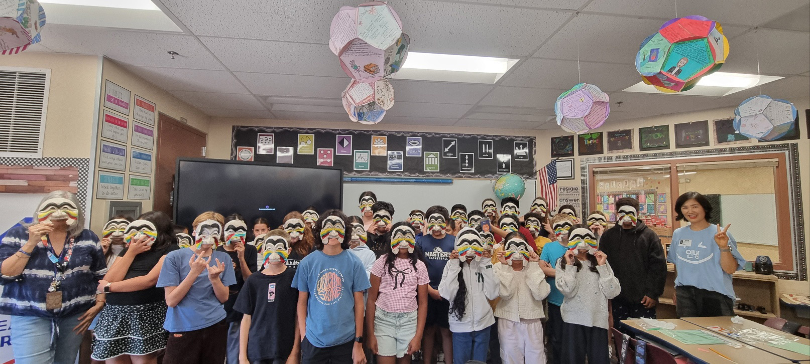 K-Culture Outreach Program,  발렌시아 6학년 학생들과 만나다