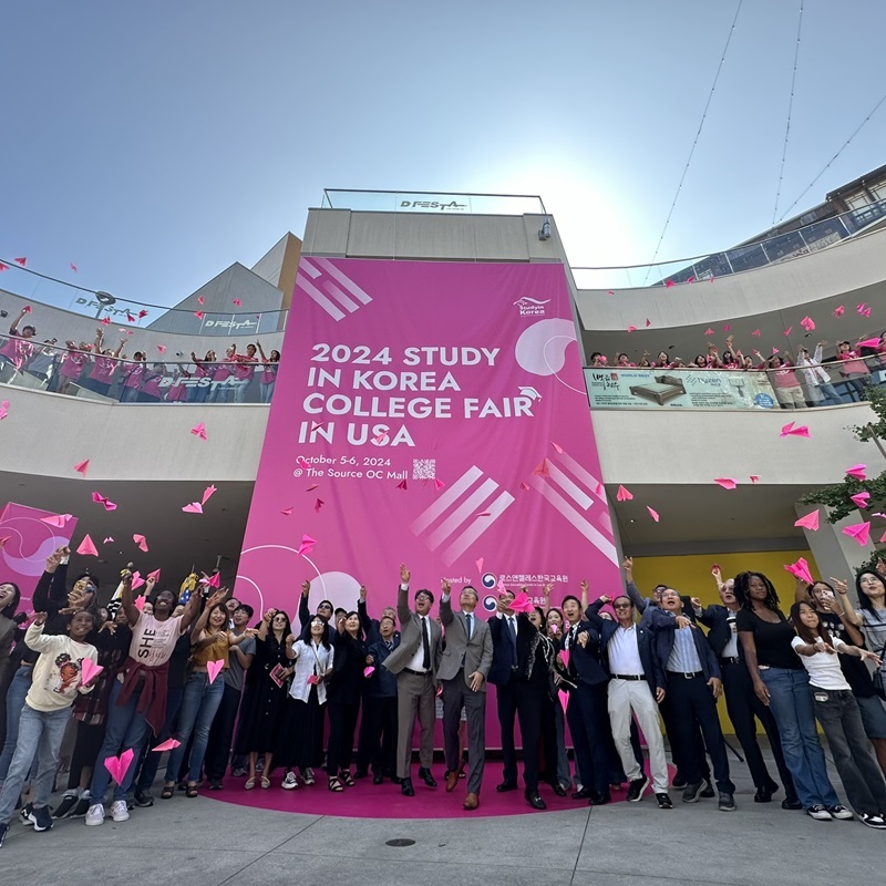 The first Study in Korea College fair in USA successfully concluded.