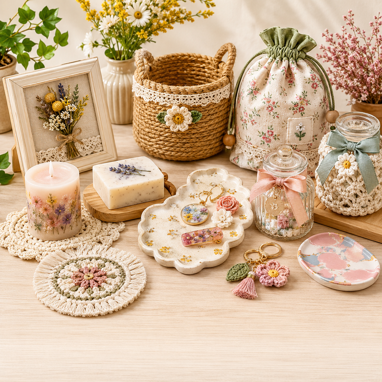 [Sat 1:30] Practical Crafts Workshop (Parent Class)