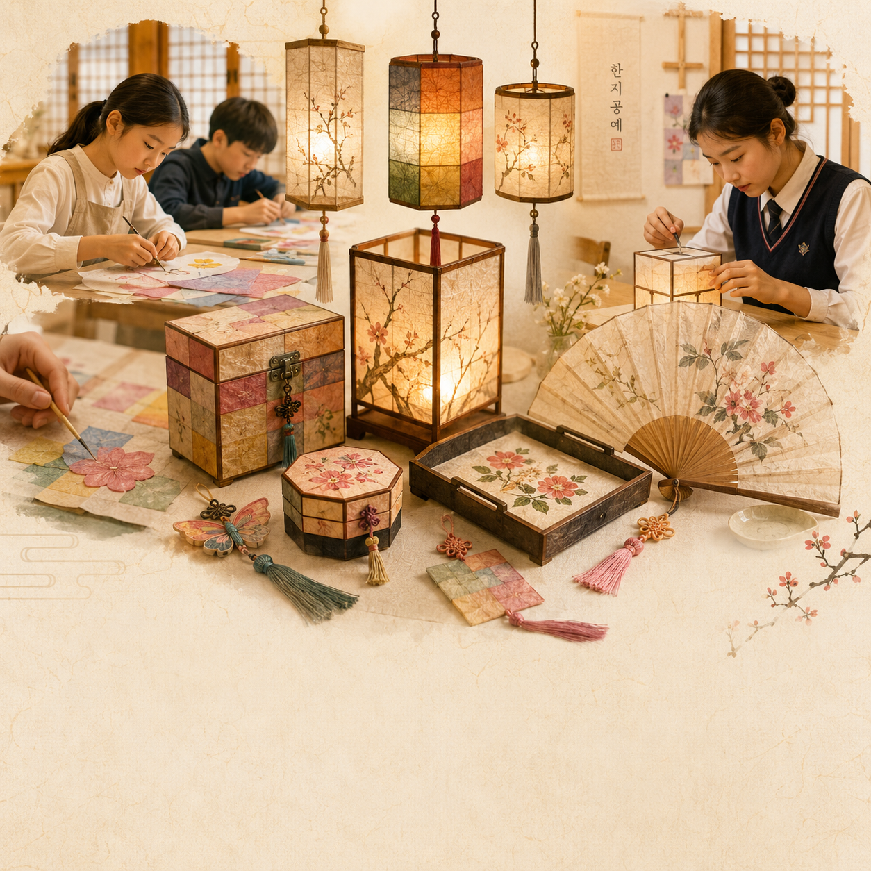 [Sat 3:10] Korean Traditional & Hanji Arts (2-12th )