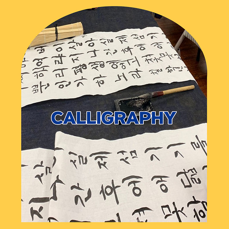 Calligraphy(Sat) 2-12th